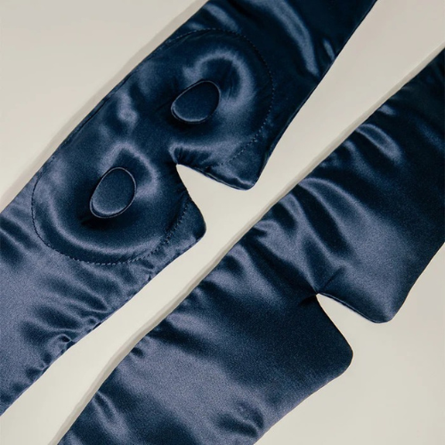 Navy Eyelash Protecting Mask