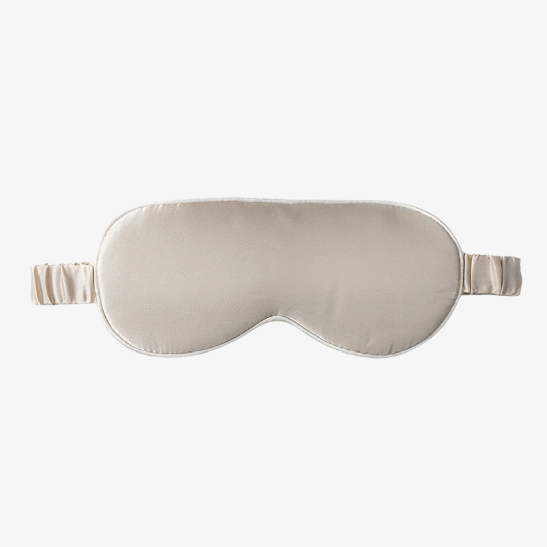 Ivory Silk Sleep Mask