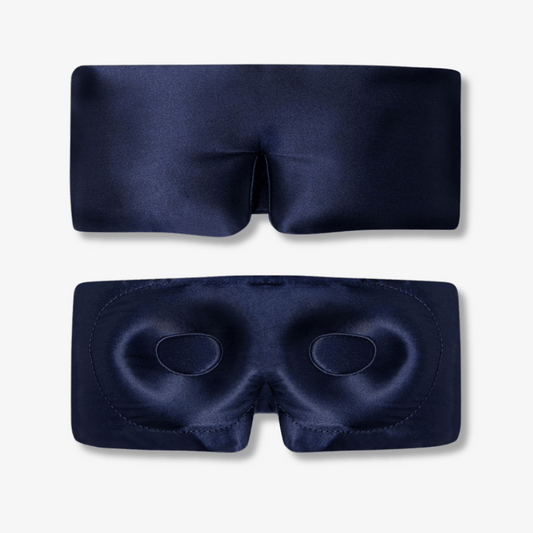 Navy Eyelash Protecting Mask