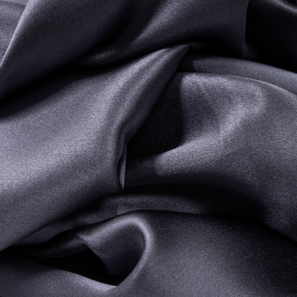 Silk Pillowcase Anthracite – 19MM