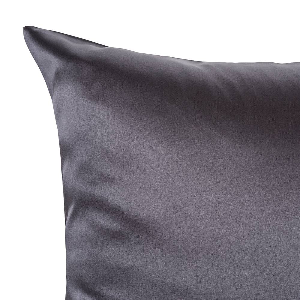 Silk Pillowcase Anthracite – 19MM